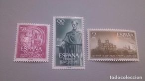 Sellos: 1953 - EDIFIL 1126/1128 - BONITOS - MH* - NUEVOS - VII CENTENARIO DE LA UNIVERSIDAD DE SALAMANCA.